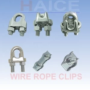 Stainless Steel 316 HEAVY WIRE ROPE CLIP U.S. TYPE Forged 5/16&quot;