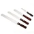 Import Stainless Steel Blade Angled Cake Decorating Spatula with Wooden Handle from China
