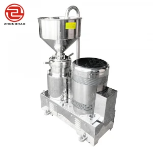 stainless steel Chili Grinder Refiner Grinding equipment for Liquid sauce almond milk