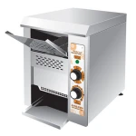 Stainless steel commerical electric bun toaster/bread maker/toast oven chain style toaster