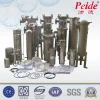Stainless steel liquid multi bag filter housing for water filtration system