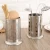 Import Stainless Steel Metal Kitchen Utensil Holder from China