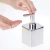 Import Stainless Steel SUS304 Square Metal Refillable Liquid Soap Dispenser from China