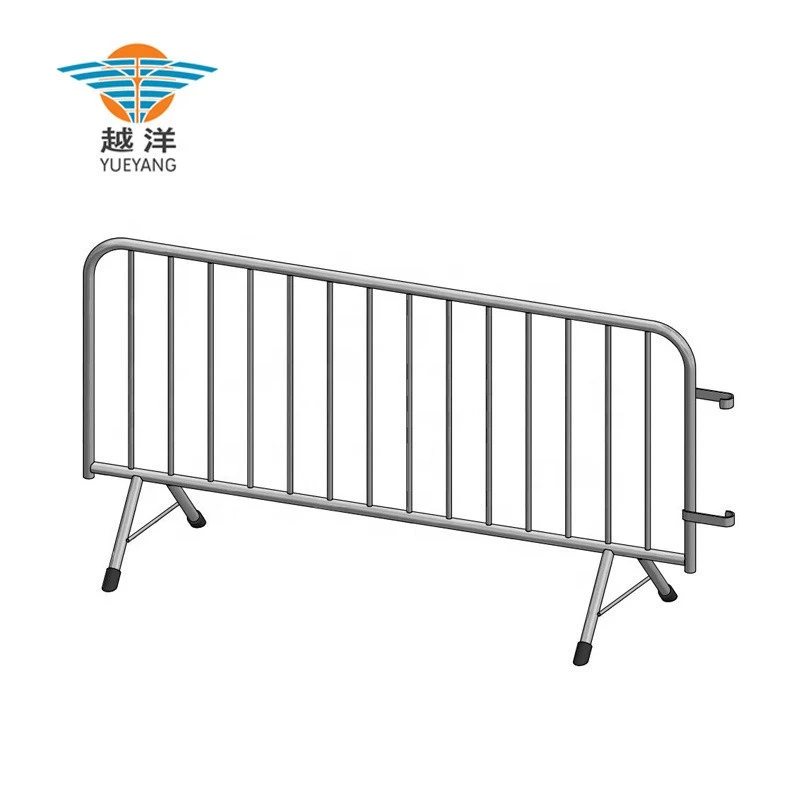 Steel crowd control traffic barrier With High Quality For Road Safety