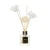 Import stocked square empty air freshener perfume glass diffuser bottle Glass aroma bottle from China