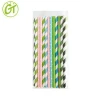 striped paper straws in bulk Disposable paper straws in event&amp party supplies