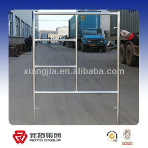 Strong Loading Capacity steel ladder scaffolding frame with drop lock