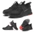 Import Stylish Sports Design Black Breathable Safety Shoes from China