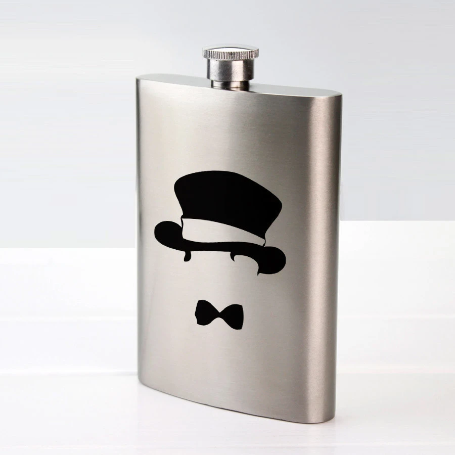 Sublimation stainless steel hip flask Capacity 8oz