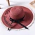 Import Summer Womens Fashion Beach Wide Brim Hats Custom Straw Hat from China