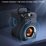 Super Bass Speakers Portable Column ,High Power 3D Stereo Music Center Support Aux Tf Fm Radio Hifi Boombox Subwoofer Speaker