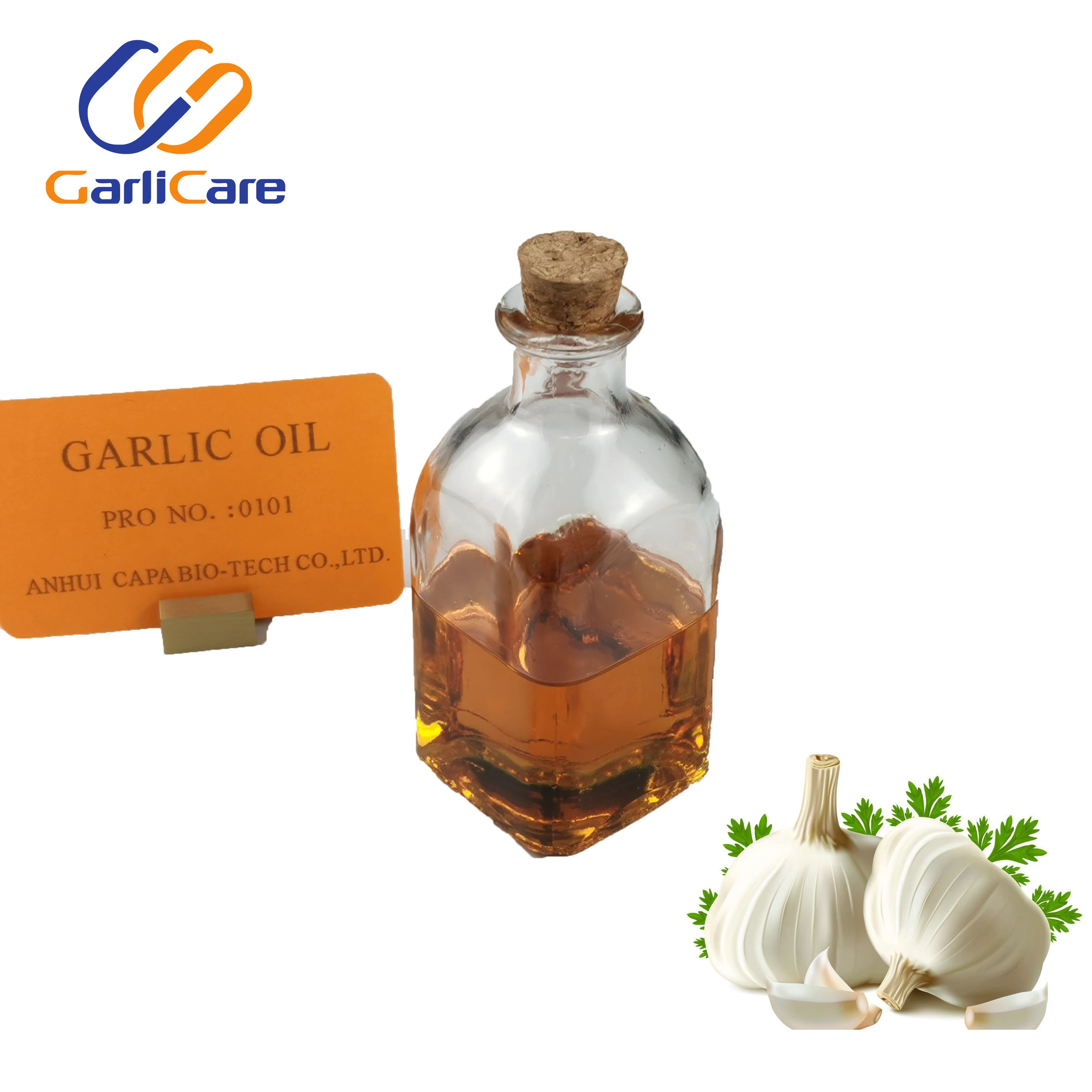 Supply bulk Natural pure garlic oil garlic essential oil for food  with BRC ISO22000 Halal Kosher