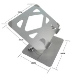 tablet pos stand tablet tablet stand kiosk slim  hard back shell keyboard cover bamboo holder for phone bracket