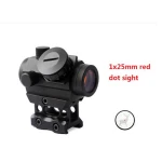 Tactical Firearms 1x25mm Red Dot Sight 11-speed Holographic Sight Red Dot Sight with Chicken Installation Strength for Hunting