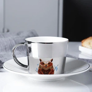 Tasting drinking water porcelain cheap gift mug coffee sets 90ML 180ML ceramic tea set cup