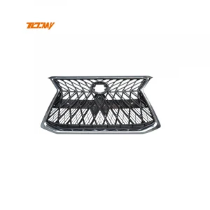TDCMY Auto Car PP ABS Material Black Middle Grill For Lexus LX570 2016-2020
