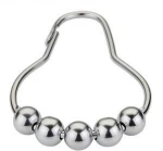 The 12pcs shower curtain hooks rings with high quality