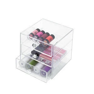 The Best Makeup Organizer Acrylic Cosmetic Storage Drawer and Jewelry Display Case