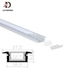 Thin Waterproof LED Light Bar Aluminum Profile LED Strip Aluminum Extrusion Profile Anodized Silver