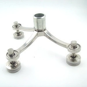 Three arms stainless steel glass spider curtain Wall fitting