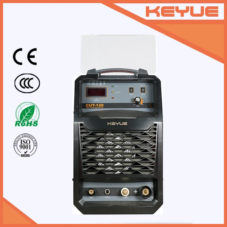 Three phase IGBT Inverter DC air plasma cutter and welder for both manual and auto cutting CUT-120