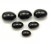 Import Three Size Crystal Messager Egg Wholesale Beauty Natural Crystal Black Obsidian  Egg Crystal Quartz Egg  Healing Stone On Sale from China