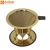 Import Titanium Removable Washable Coffee Strainer Stainless Steel Coffee Filter With Holder from China