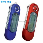 Top Selling portable USB MP3 Player Support AAA Battery 4GB memory with Colourful screen