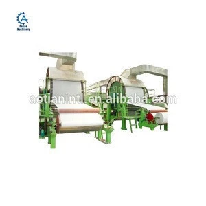 Towel Roll Manufacturing Waste Recycle Facial Napkin Making Machine