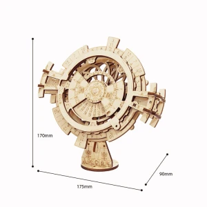 Toy Factory Mechanical Toys 3D Wooden puzzle Calendar Educational Toy  for Adults Brain