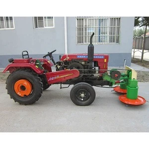 Tractor front lawn mower