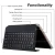 Import Transparent shockproof PU leather slide wireless  keyboard case cover  for  ipad mini 2/3/4 from China