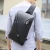 Import trendy waterproof crossbody NIID UNO cell phone shoulder mens two sided small sling bag for men from China