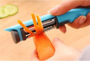 Tri-blades Rotary Peeler Fruit Vegetable tools for grater slicer Kitchen accessories
