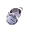 tri-ply all clad chefline stainless steel hot pot casserole