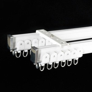 truck curtain rails double metal accessories for curtain track