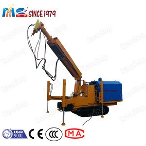 Tunnel Construction Concrete Spray Robotic Telescopic Arm With Automatic In Philippines