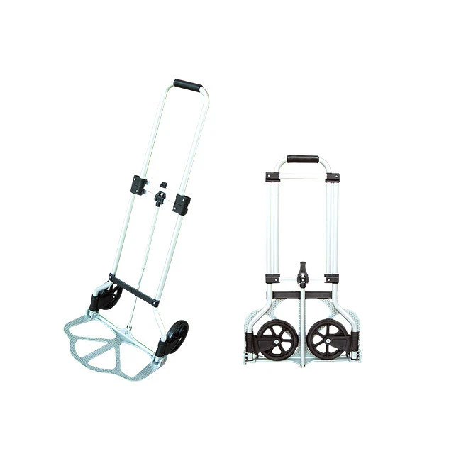 TUV and GS high quality 45Kg max load two wheels aluminium foldable hand trolley /hand cart