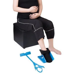 TV Hot Sale Health Care Sock Slider Easy On Off Socks Aid Kit Shoe Horn Pain Free No Bending for Old Men Pregnant Women Socking