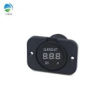Types of 4 digit car digital voltmeter 0-30v and ammeter voltage meter