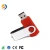 Import U001-Twister USB flash drive with logo printing. Swivel USB drive for gift promotion. from China