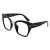 Import Unisex Big Wholesale Tortoiseshell Oversize Prescription Glasses Best Cat Eye Optical Eyeglasses Frames Eyewear from China