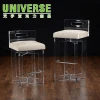 UNIVERSE Factory Luxury Professional Acrylic Styling Chair Salon Furniture