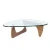 Import Upgraded Version Elegant Triangle wood centre and side coffee table 2 living room from China