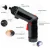 Import USB cable  Rechargeable 3.6V Li-ion Cordless Screwdriver with Torque control & Torch from China