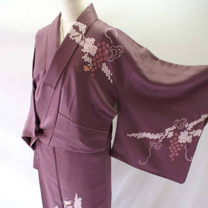 Used Kimono Japanese Girl Dresses, Homongi as Outer Wear Jacket