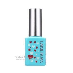 UV gel polish soak off Gel Color Pink LED Nail Gel Polish 12ml Shiny