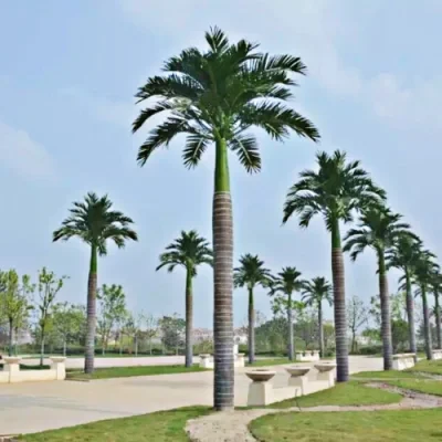 UV Proof Outdoor Coconut Artificial Coconut Tree Palm Tree Decoration