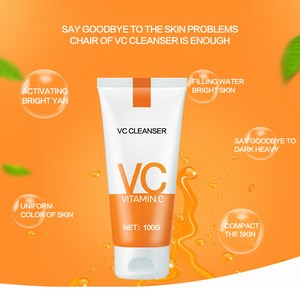 VC cleansing foam cleanser cleanser refreshing to oil snow muscle light complexion meticulous pores OEM/OIDM