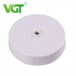VGT Chinese 407 White Bakelite Lighting Accessory Ceiling Rose